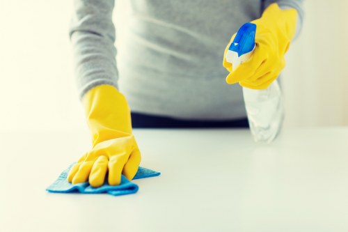 Manager escalating a cleaning complaint for further review