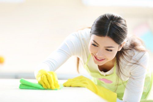 Cleaning newly renovated rooms after building work in Collierswood