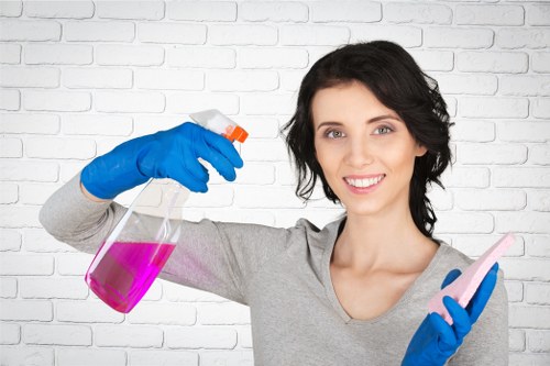 Staircase and landing cleaning service for a shared property in Collierswood